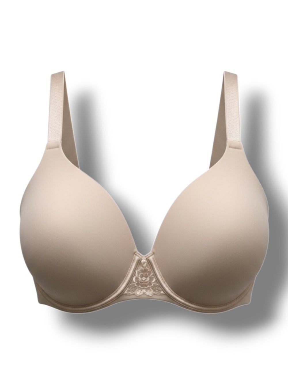 Vanity Fair Beauty Back Smoothing Full-Figure Contour Bra Daemask Neutral 40C